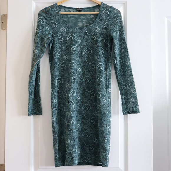 Talula | Turquoise Lace dress - Picture 1 of 5